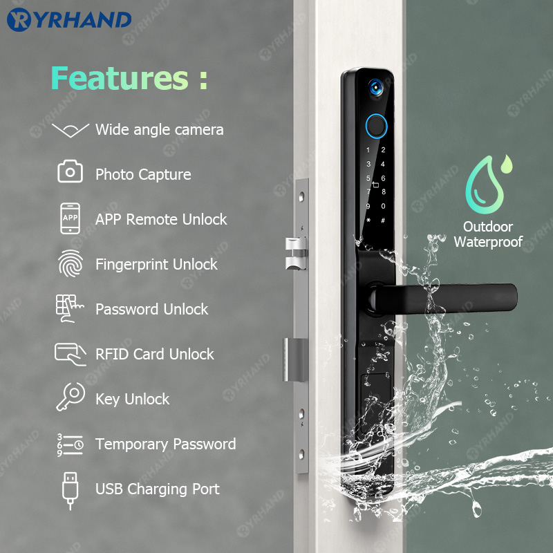 YRHAND IP66 Keyless Cat's Eye  - Smart Home Door Lock review and price