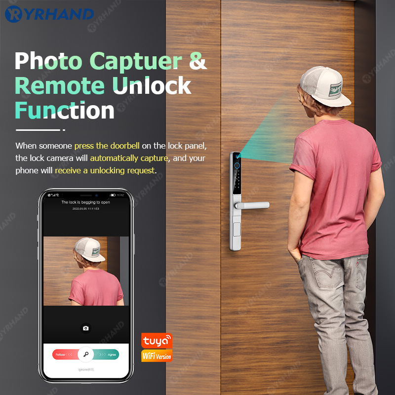 YRHAND IP66 Keyless Cat's Eye  - Smart Home Door Lock review and price