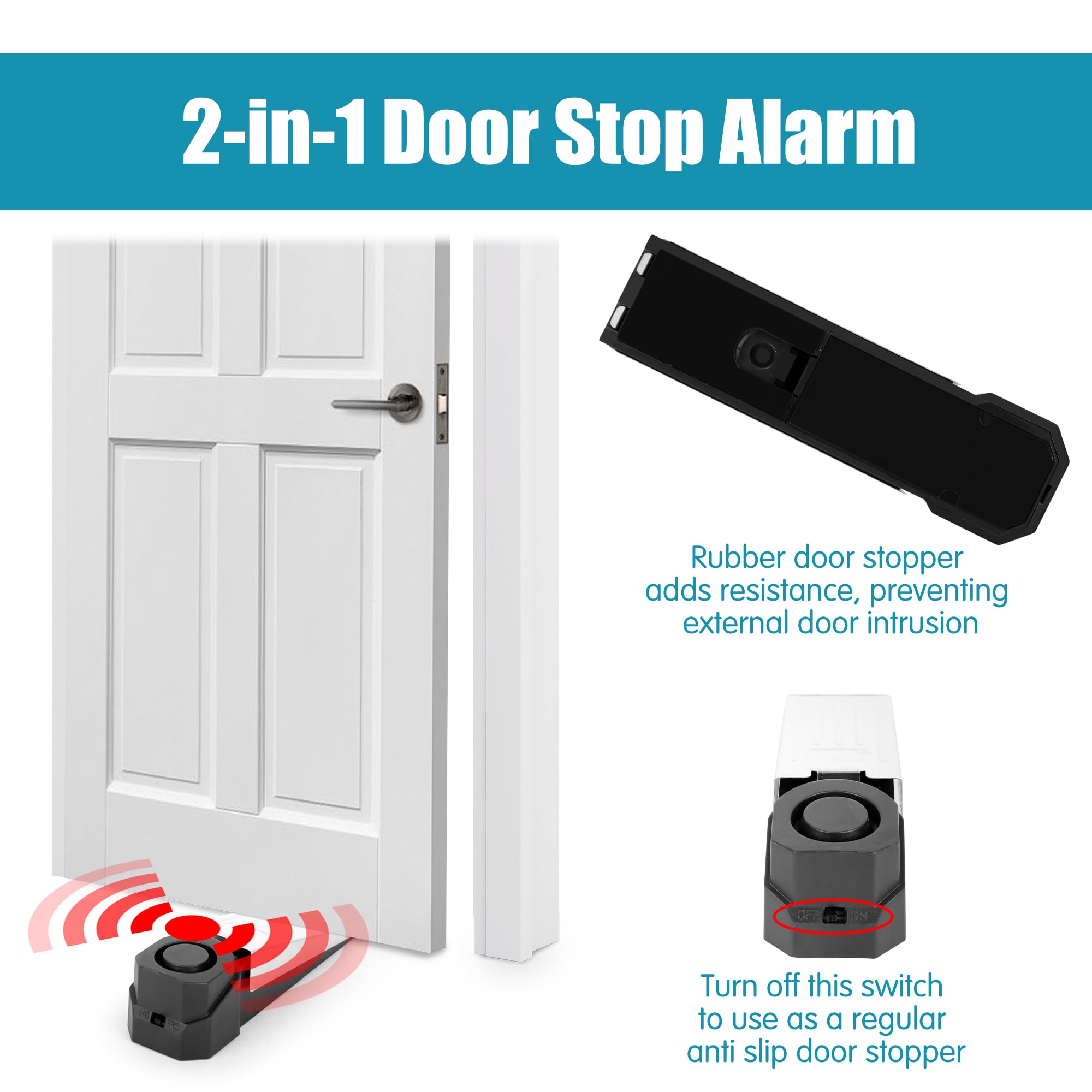 Wireless Door Stop Alarm Syste - Wireless Door Sensor review and price