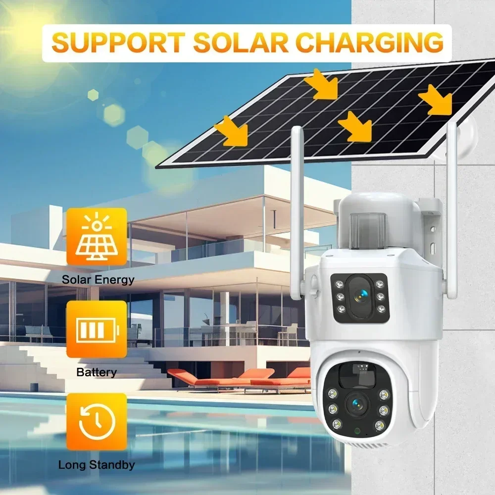 4K 8MP WIFi/4G Sim Card Solar  - Smart Home Camera Ezviz review and price