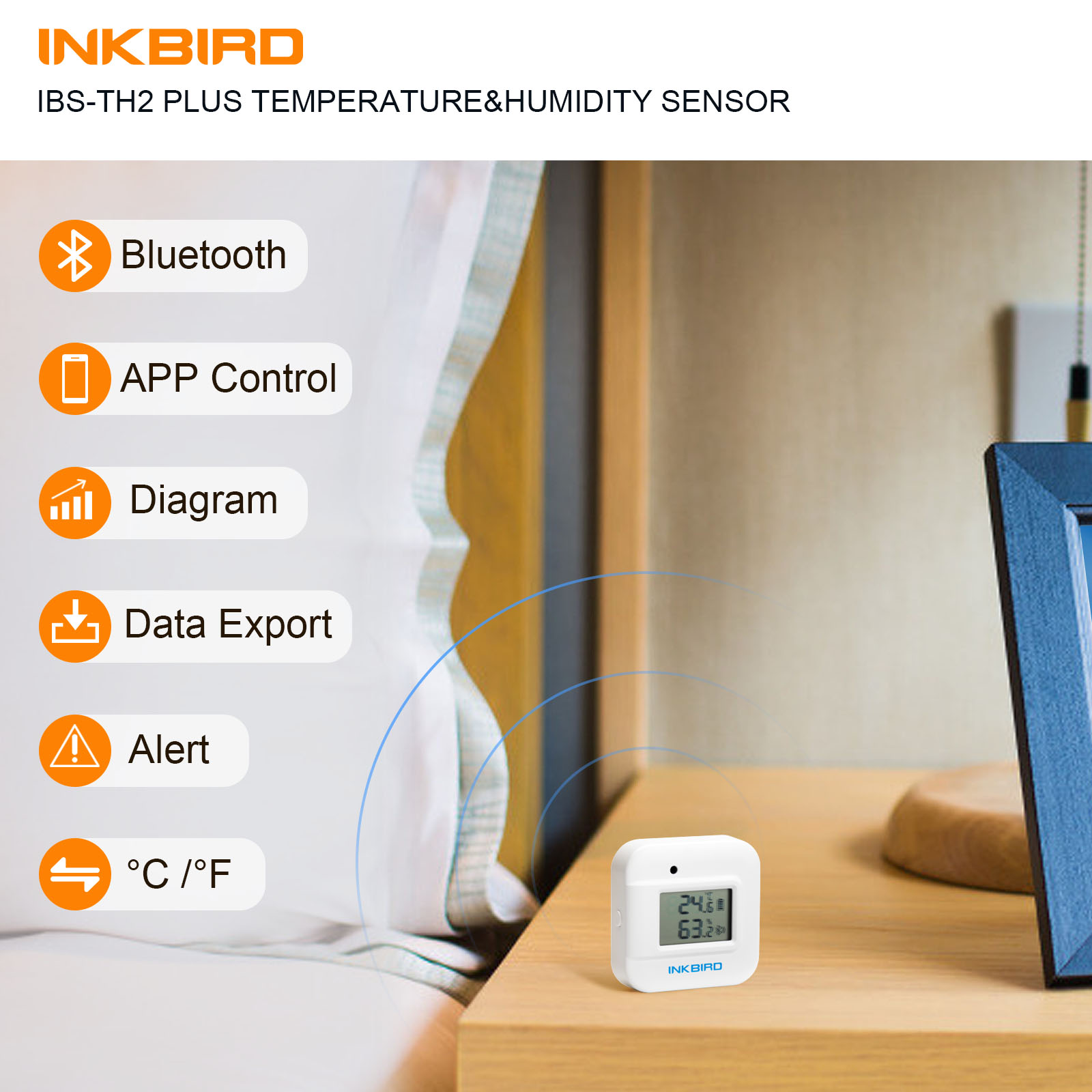 INKBIRD IBS-TH2 Plus Bluetooth - Smart Home Plus review and price
