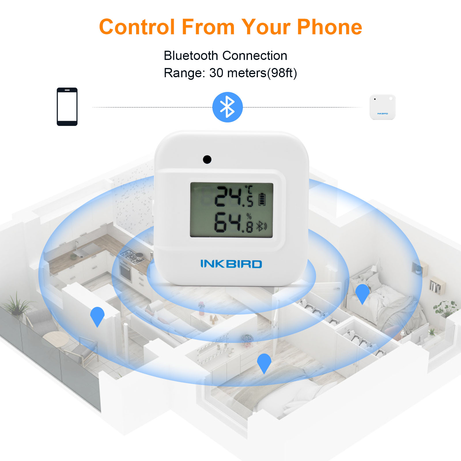 INKBIRD IBS-TH2 Plus Bluetooth - Smart Home Plus review and price