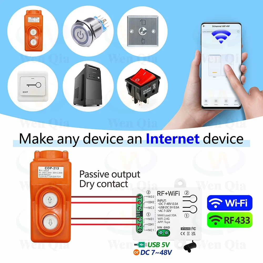 2CH Smart Light Switch Tuya,Wi - Universal Remote Smart Home review and price