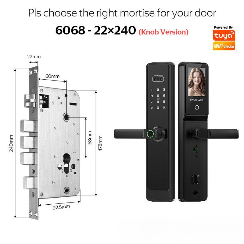 EGFirtor Semi-automaticTuya Fi - Smart Home Door Lock review and price